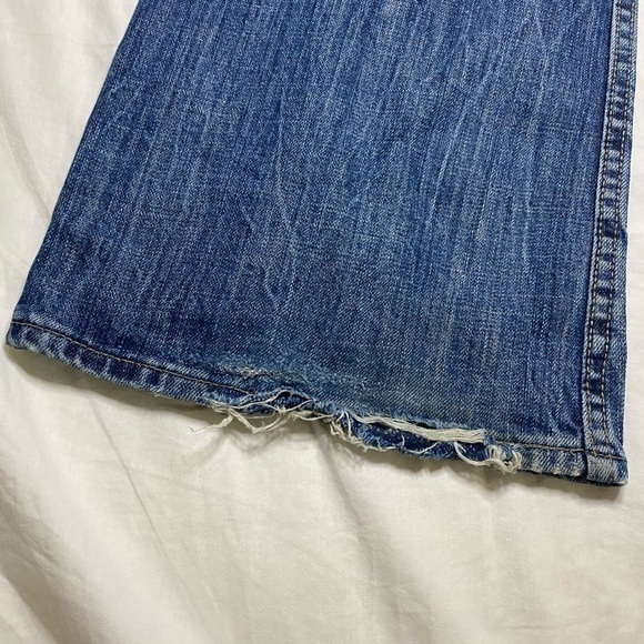 Buffalo Men’s blue denim mid rise zip up jeans 36x34” western rock cowboy - Picture 8 of 12